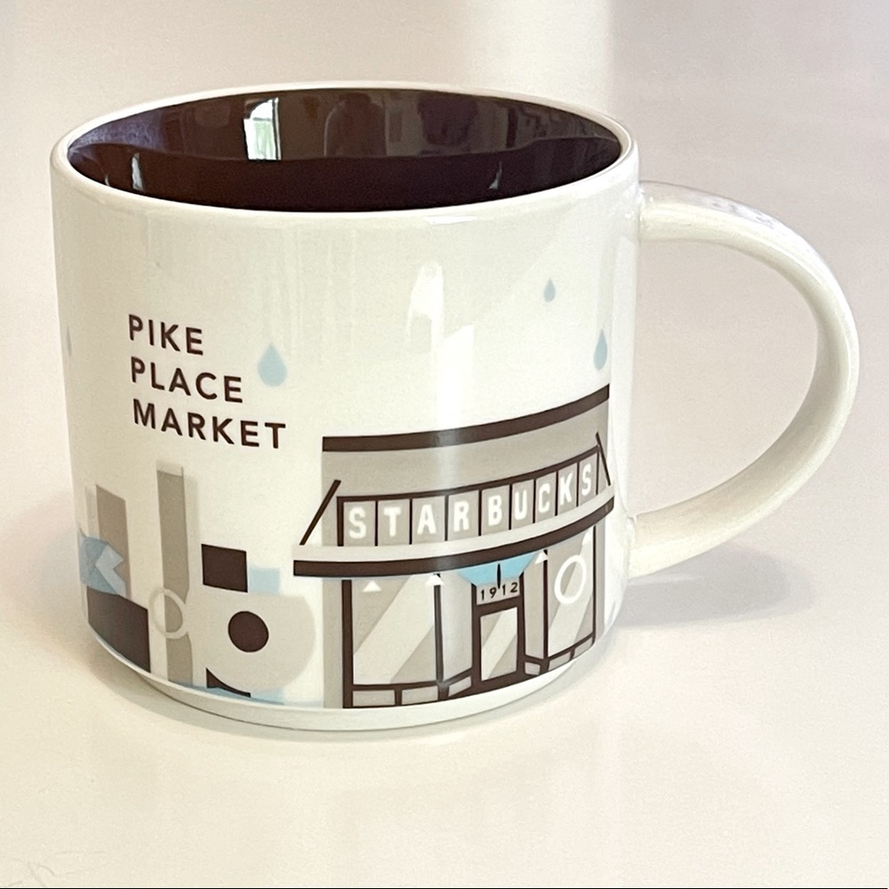 Starbucks Pike Place Market Coffee Mug You Are Here Collection